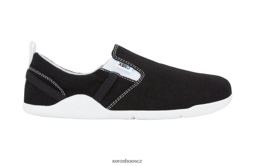 Z420TP61 Černá Xero Shoes aptos - ležérní konopné plátno slip-on - pánské