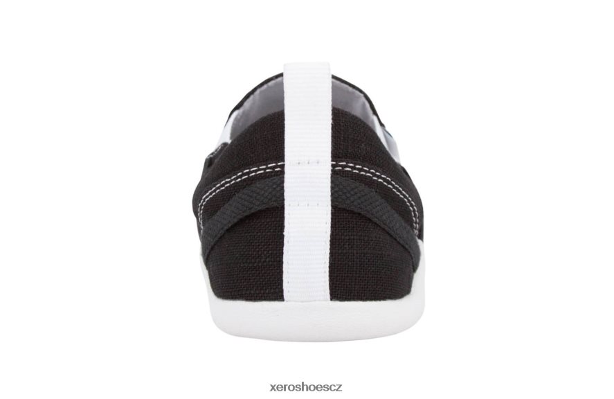 Z420TP61 Černá Xero Shoes aptos - ležérní konopné plátno slip-on - pánské