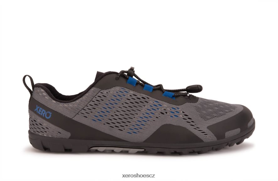 Z420TP67 ocelově šedá / modrá Xero Shoes aqua x sport ¨ c muži