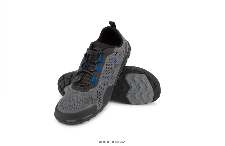 Z420TP67 ocelově šedá / modrá Xero Shoes aqua x sport ¨ c muži