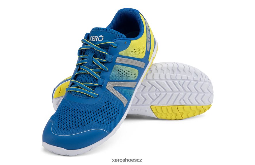 Z420TP71 vítězství modrá / síra Xero Shoes hfs - lehká silniční běžecká obuv - pánská