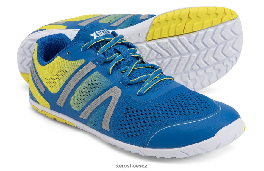 Z420TP71 vítězství modrá / síra Xero Shoes hfs - lehká silniční běžecká obuv - pánská