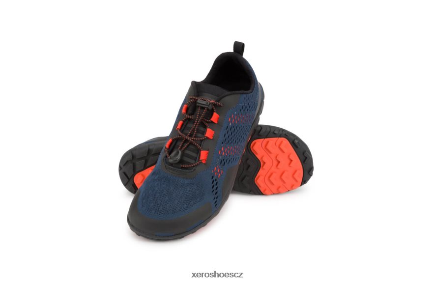 Z420TP76 měsíční modrá / oranžová Xero Shoes aqua x sport ¨c muži (povolení)