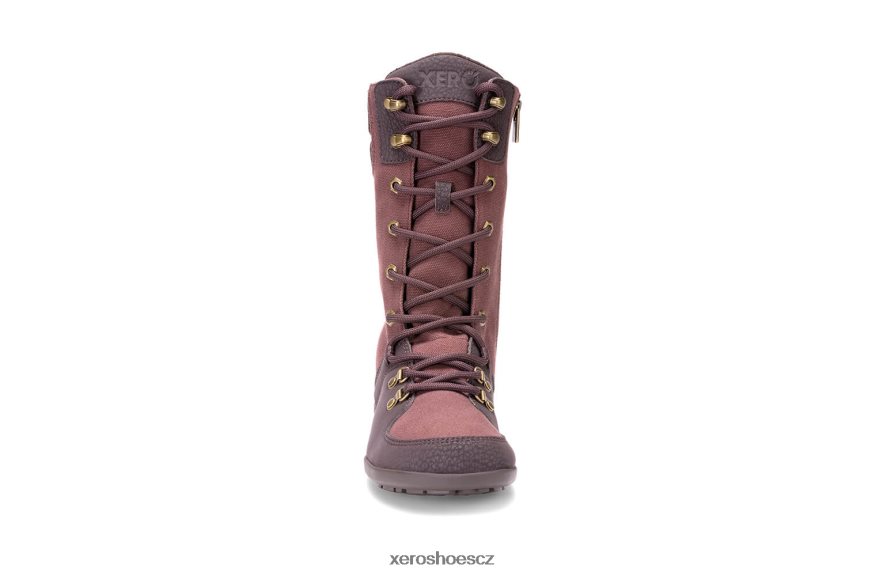 Z420TP198 čokoládová švestka Xero Shoes mika - vaše bota vhodná do chladného počasí