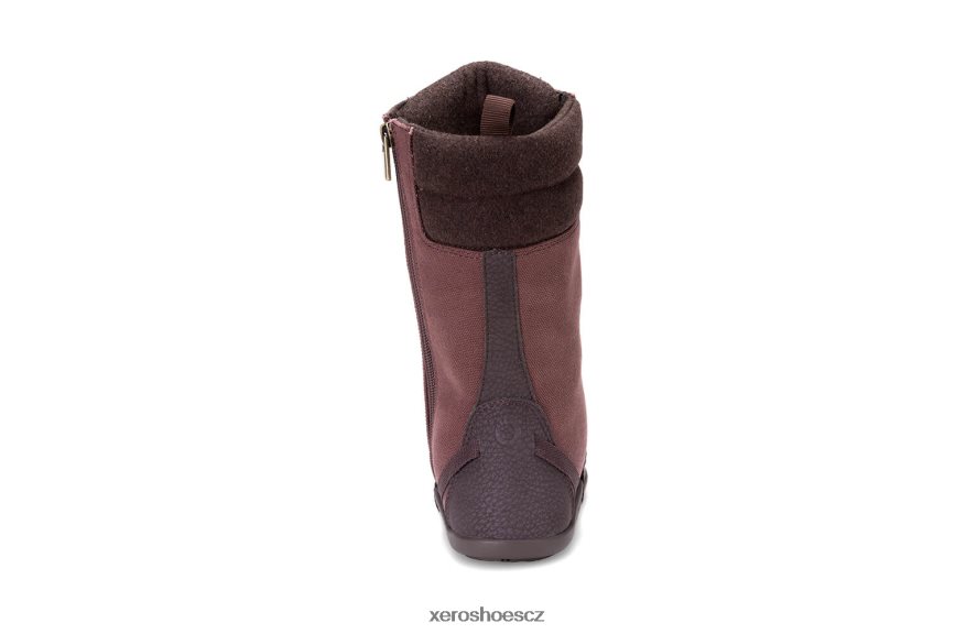 Z420TP198 čokoládová švestka Xero Shoes mika - vaše bota vhodná do chladného počasí