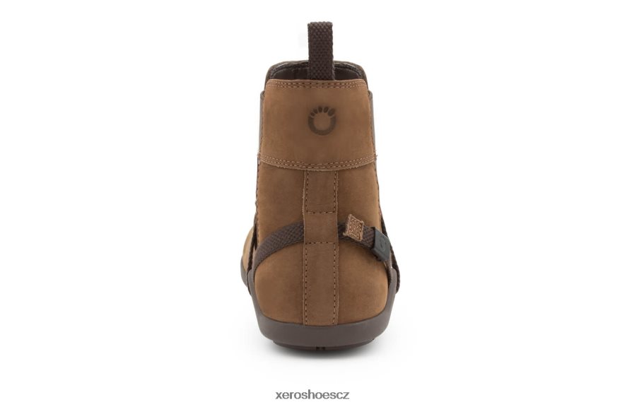Z420TP219 karamela Xero Shoes tari - kožená chelsea bota pro ženy