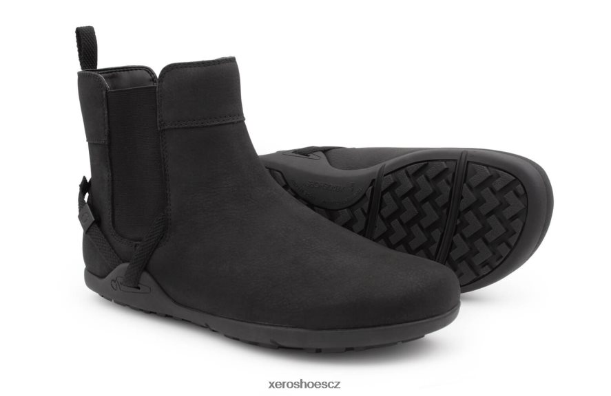 Z420TP220 Černá Xero Shoes tari - kožená chelsea bota pro ženy