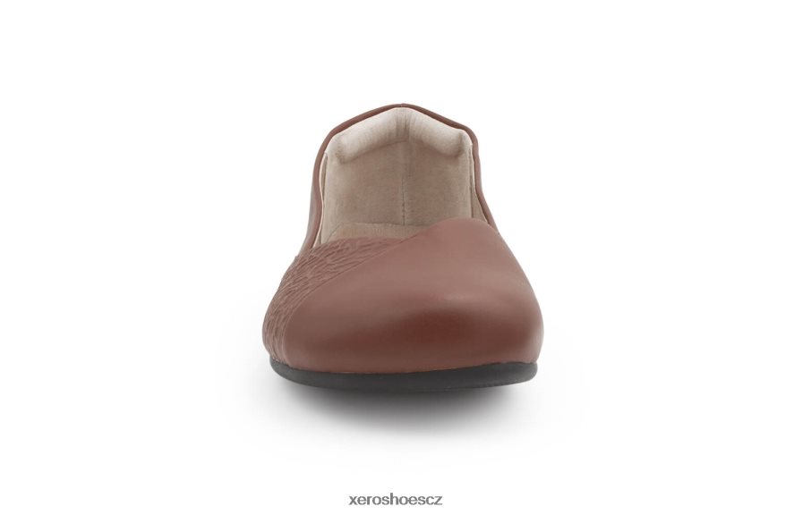 Z420TP163 hnědý Xero Shoes fénix kůže - dámské elegantní ploché