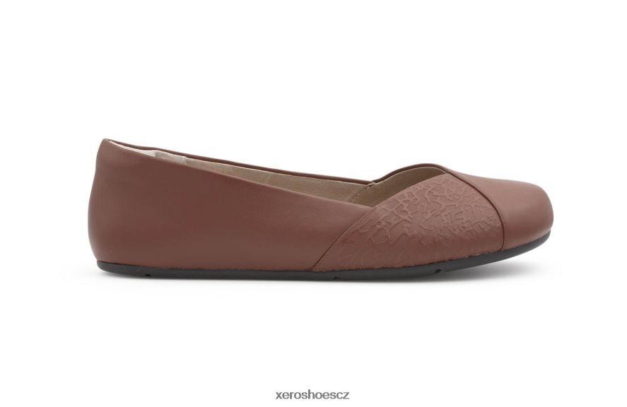 Z420TP163 hnědý Xero Shoes fénix kůže - dámské elegantní ploché