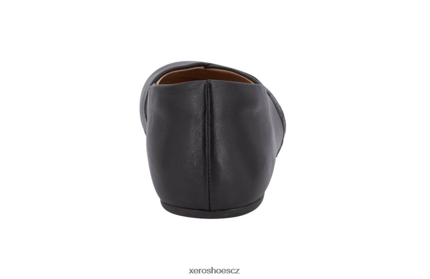 Z420TP164 Černá Xero Shoes fénix kůže - dámské elegantní ploché
