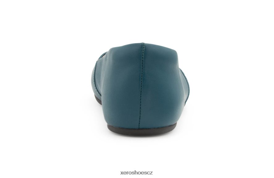 Z420TP179 modrozelená Xero Shoes fénix kůže - dámské elegantní ploché