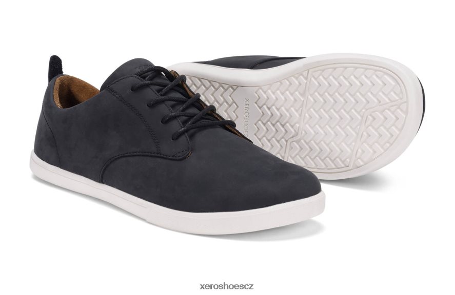 Z420TP50 Černá bílá Xero Shoes glenn - muži ¡¯ s šaty-neformální kožené boty