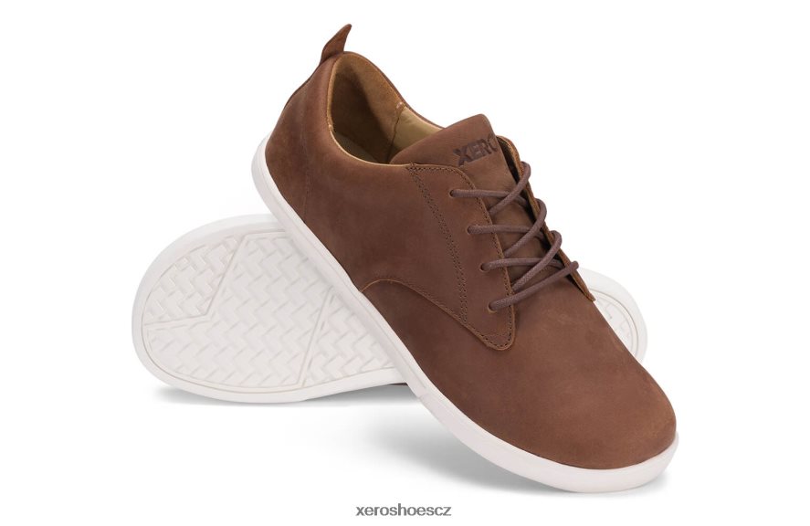 Z420TP51 hnědý Xero Shoes glenn - muži ¡¯ s šaty-neformální kožené boty