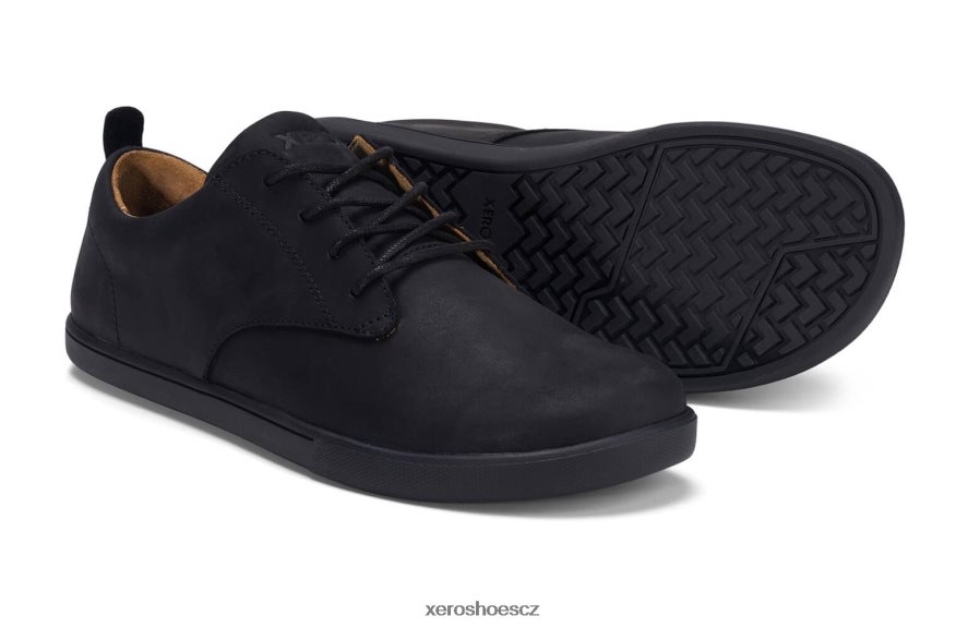 Z420TP52 Černá Xero Shoes glenn - muži ¡¯ s šaty-neformální kožené boty
