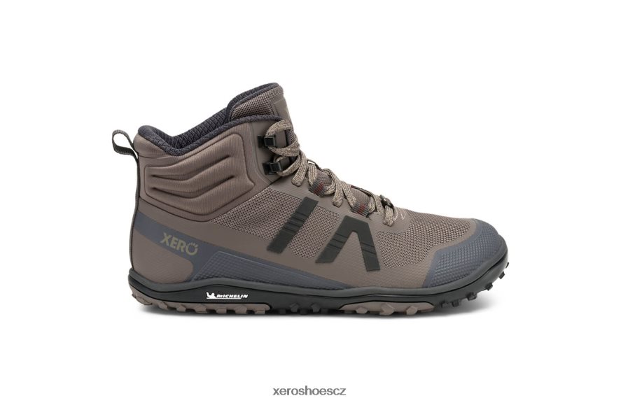 Z420TP194 smrž Xero Shoes scrambler mid ii - ultralehký hiker s michelinovou vláknitou podrážkou