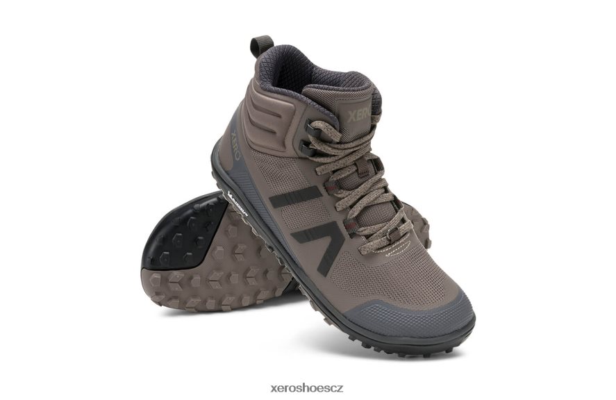 Z420TP194 smrž Xero Shoes scrambler mid ii - ultralehký hiker s michelinovou vláknitou podrážkou