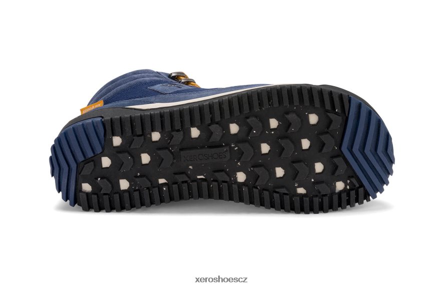 Z420TP197 insignie modrá Xero Shoes ridgeway - vodotěsný turista inspirovaný retro