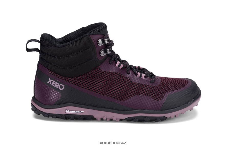 Z420TP200 černá / obr Xero Shoes Scrambler mid - ultralehká turistická bota s michelin fiberlite podrážkou