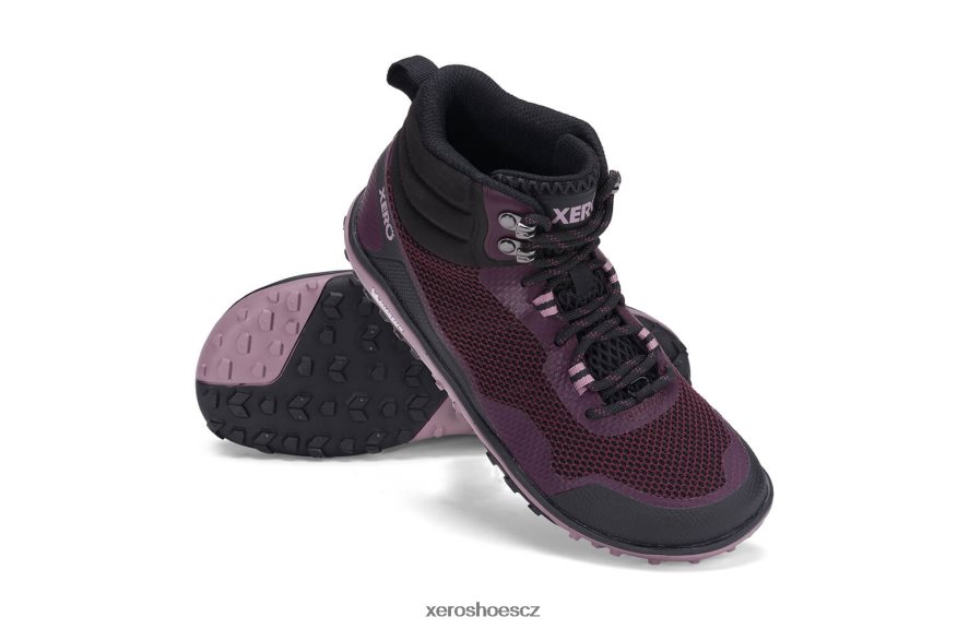 Z420TP200 černá / obr Xero Shoes Scrambler mid - ultralehká turistická bota s michelin fiberlite podrážkou