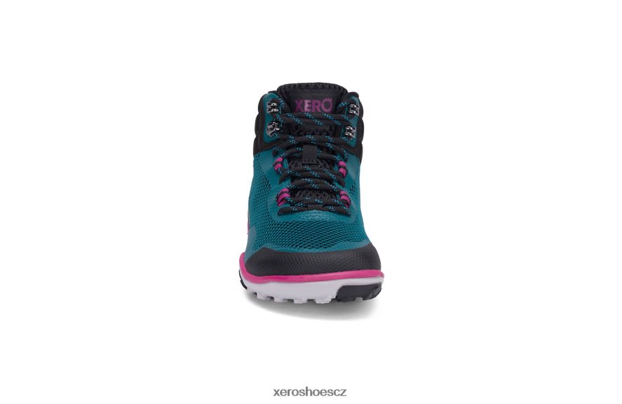 Z420TP201 hluboké jezero / fuchsie Xero Shoes Scrambler mid - ultralehká turistická bota s michelin fiberlite podrážkou