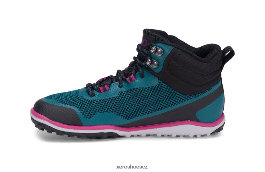 Z420TP201 hluboké jezero / fuchsie Xero Shoes Scrambler mid - ultralehká turistická bota s michelin fiberlite podrážkou