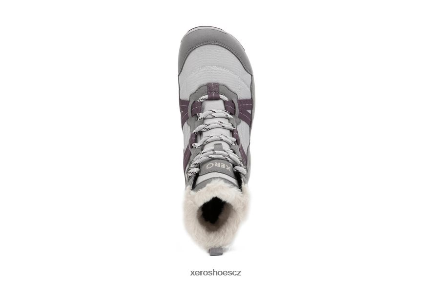 Z420TP222 mrazově šedá / bílá (bez stromů) Xero Shoes vysokohorské - dámské sněhule