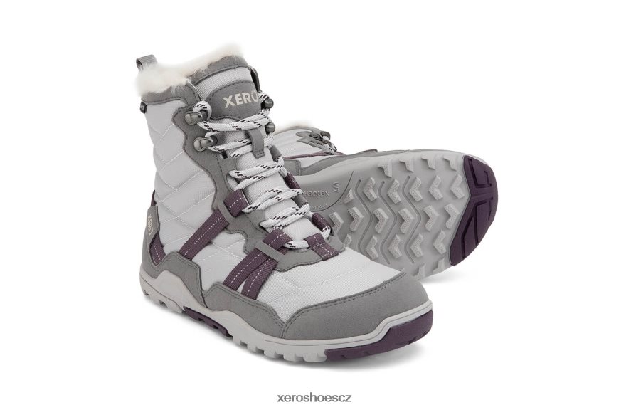 Z420TP222 mrazově šedá / bílá (bez stromů) Xero Shoes vysokohorské - dámské sněhule