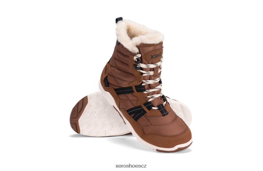 Z420TP223 guma hnědá / vaječná skořápka Xero Shoes vysokohorské - dámské sněhule