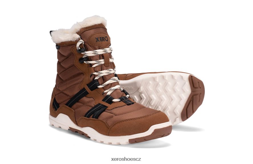 Z420TP223 guma hnědá / vaječná skořápka Xero Shoes vysokohorské - dámské sněhule