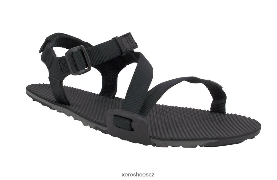 Z420TP108 uhlí černá / černá Xero Shoes naboso trailové sportovní sandály - dámské