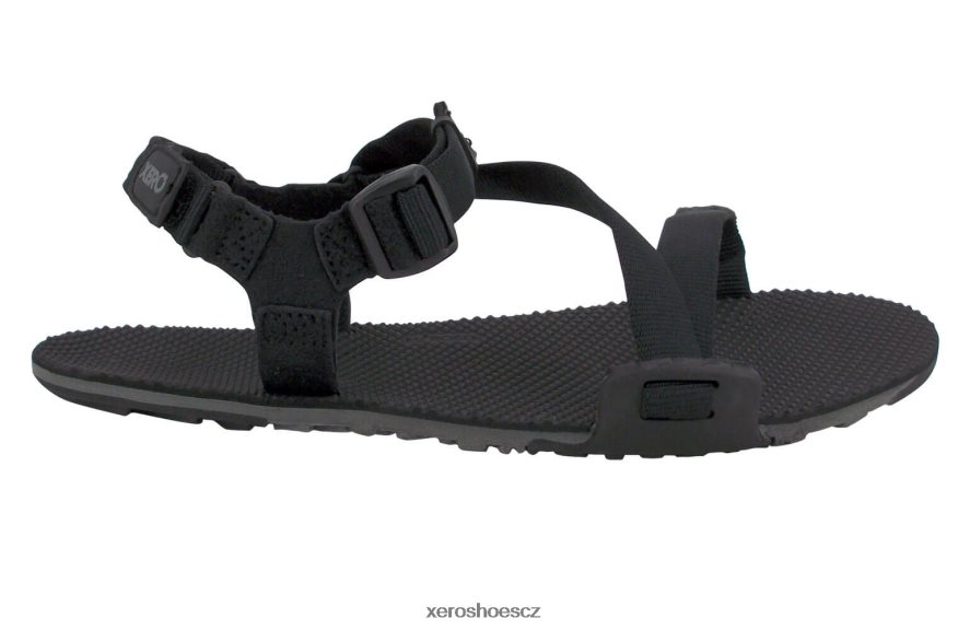 Z420TP108 uhlí černá / černá Xero Shoes naboso trailové sportovní sandály - dámské