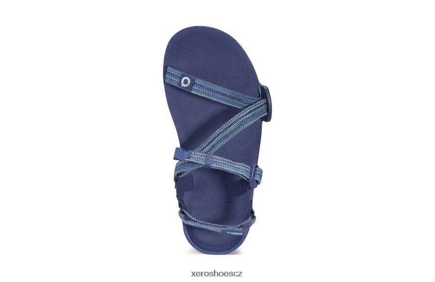 Z420TP182 modré indigo Xero Shoes z-trail ev - trailové turistické, běžecké a regenerační sandály