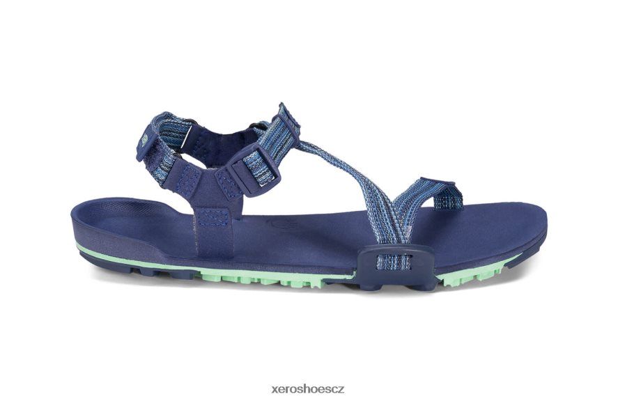 Z420TP182 modré indigo Xero Shoes z-trail ev - trailové turistické, běžecké a regenerační sandály