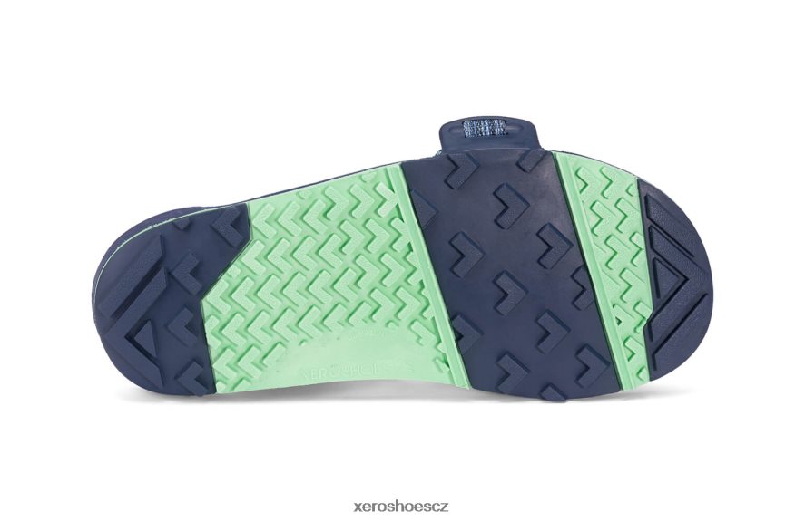 Z420TP182 modré indigo Xero Shoes z-trail ev - trailové turistické, běžecké a regenerační sandály