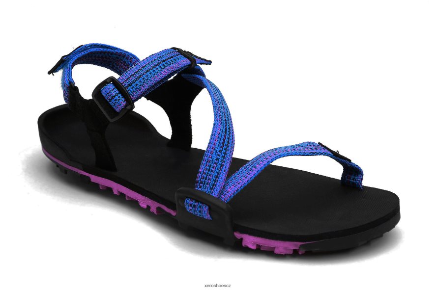 Z420TP183 zářivě modrá Xero Shoes z-trail ev - trailové turistické, běžecké a regenerační sandály - Kliknutím na obrázek zavøete