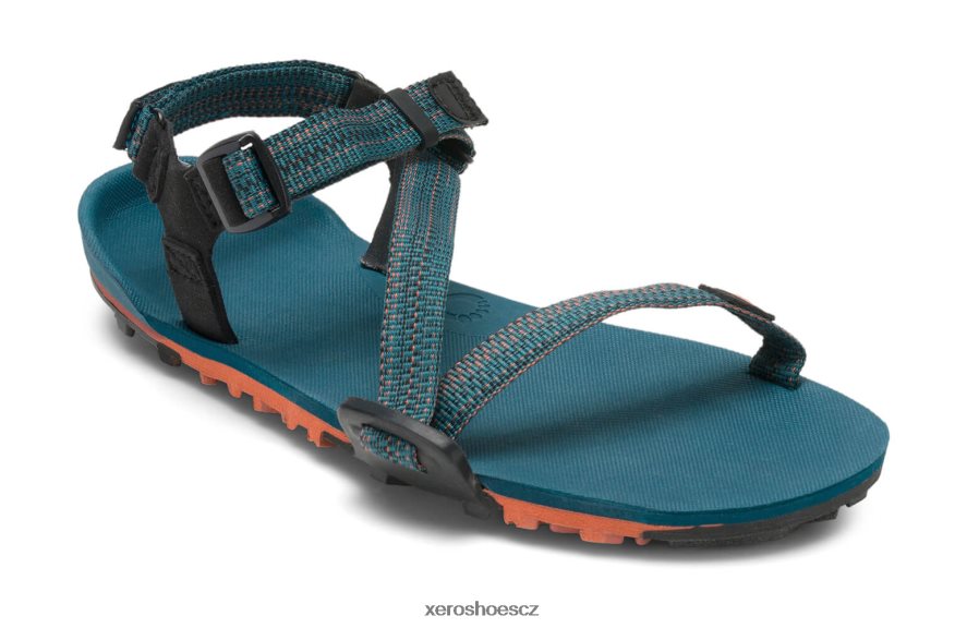 Z420TP184 hluboká laguna Xero Shoes z-trail ev - trailové turistické, běžecké a regenerační sandály