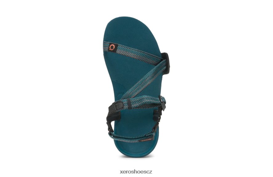 Z420TP184 hluboká laguna Xero Shoes z-trail ev - trailové turistické, běžecké a regenerační sandály