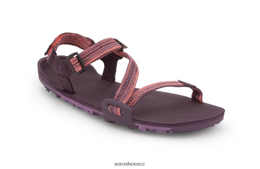 Z420TP186 purpurová Xero Shoes z-trail ev - trailové turistické, běžecké a regenerační sandály