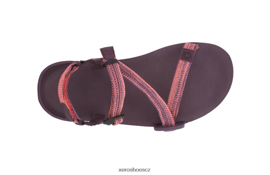 Z420TP186 purpurová Xero Shoes z-trail ev - trailové turistické, běžecké a regenerační sandály