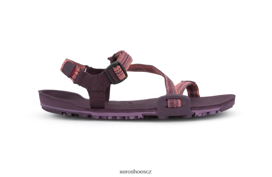 Z420TP186 purpurová Xero Shoes z-trail ev - trailové turistické, běžecké a regenerační sandály