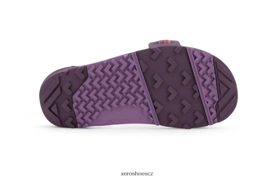 Z420TP186 purpurová Xero Shoes z-trail ev - trailové turistické, běžecké a regenerační sandály