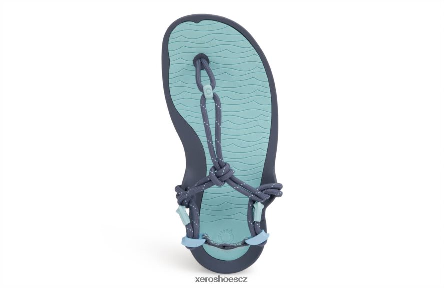Z420TP191 modrá záře Xero Shoes aqua cloud - univerzální sandál pro vodní sporty a aktivity