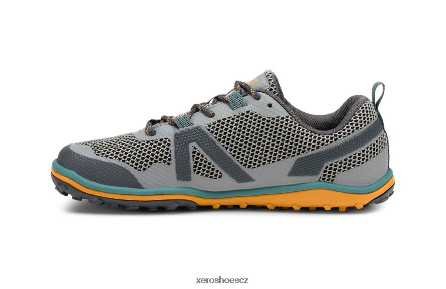 Z420TP125 asfaltová šedá Xero Shoes Scrambler low - trailová bota s michelin fiberlite podrážkou