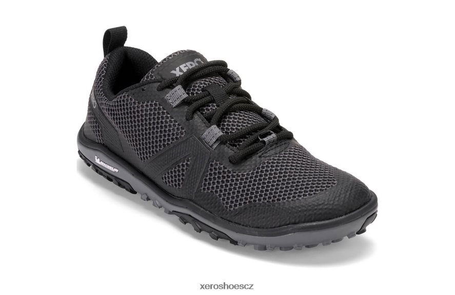 Z420TP126 Černá Xero Shoes Scrambler low - trailová bota s michelin fiberlite podrážkou