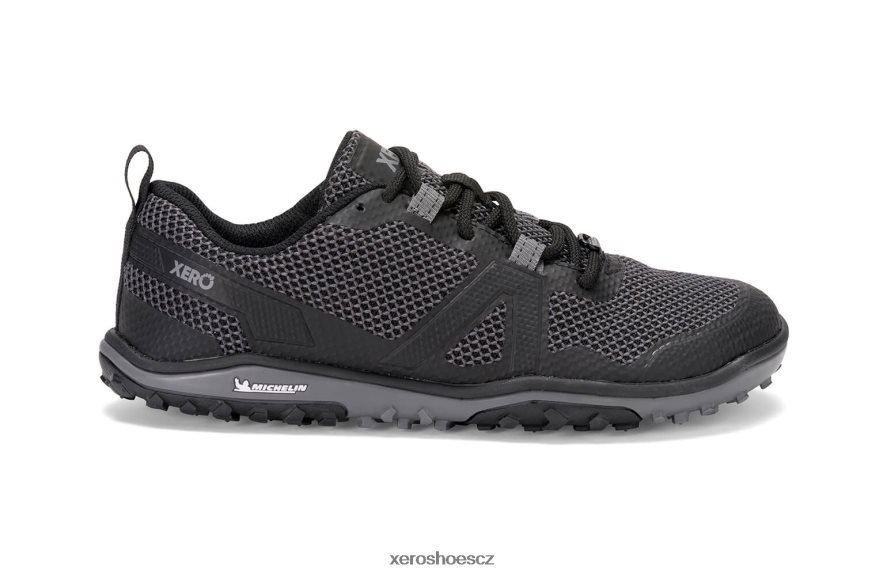 Z420TP126 Černá Xero Shoes Scrambler low - trailová bota s michelin fiberlite podrážkou