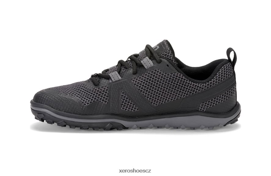 Z420TP126 Černá Xero Shoes Scrambler low - trailová bota s michelin fiberlite podrážkou