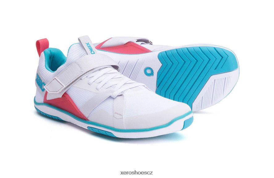 Z420TP134 bílá / potápěčská modrá Xero Shoes trenér forza - ženy