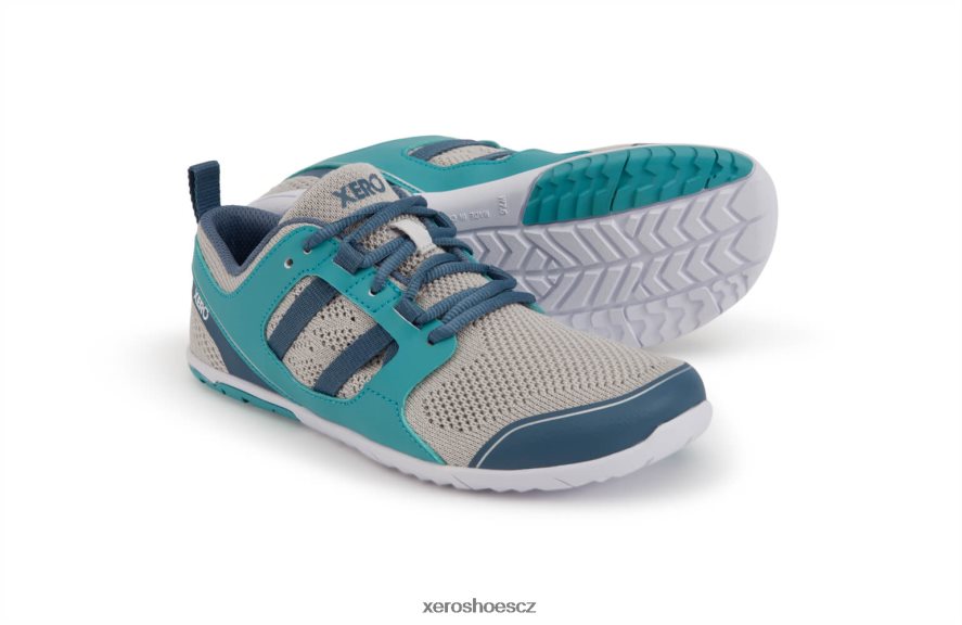 Z420TP144 mrak / porcelánově modrá Xero Shoes zelen – váš ekologický běžec