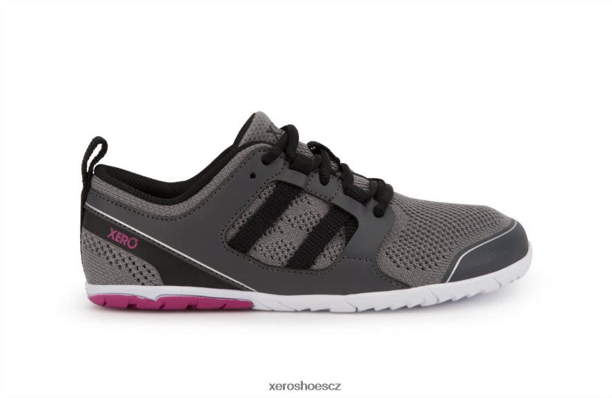 Z420TP147 ocelově šedá / fuchsiová Xero Shoes zelen – váš ekologický běžec