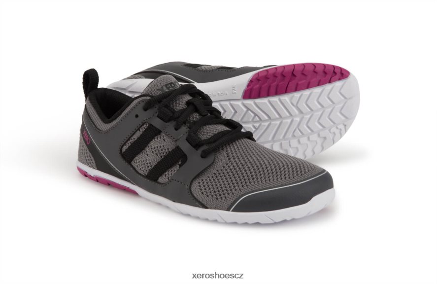 Z420TP147 ocelově šedá / fuchsiová Xero Shoes zelen – váš ekologický běžec
